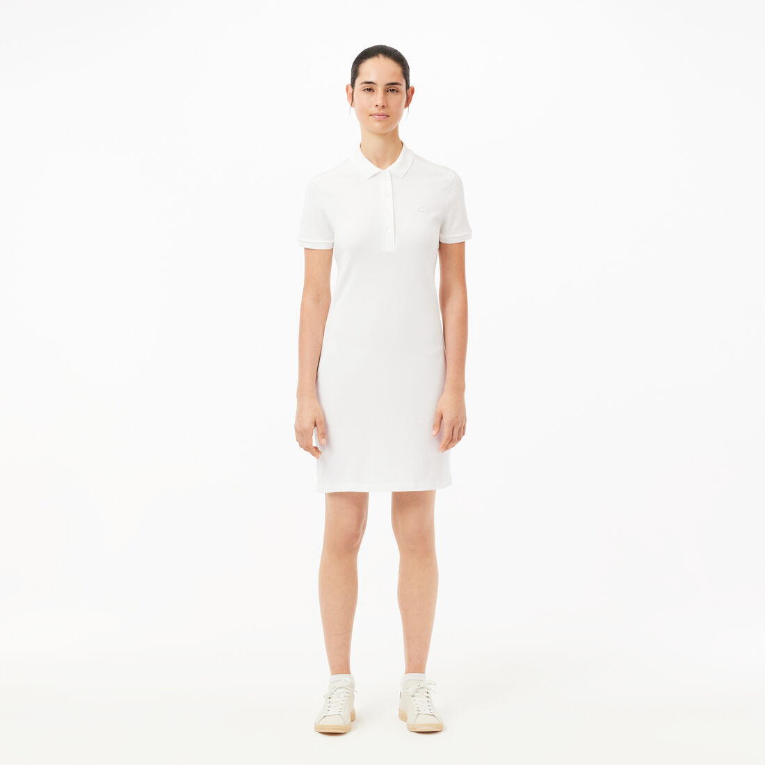 Stretch Pique Polo Dress - EF5473-00-001