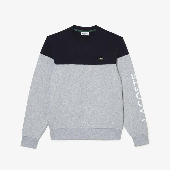 Men’s Lacoste Classic Colourblock Branded Sweatshirt