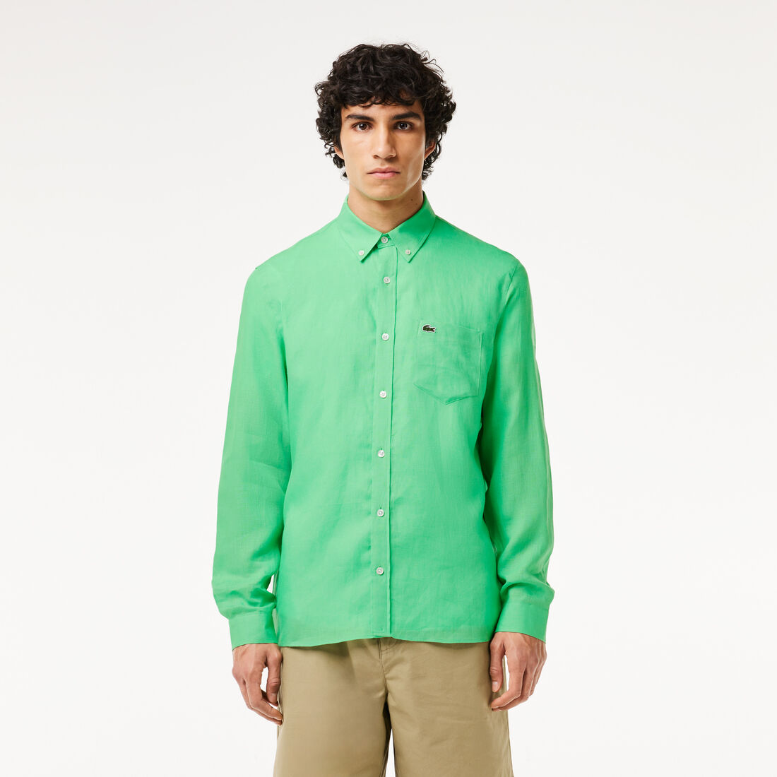 Men's Lacoste Linen Shirt - CH5692-00-UYX