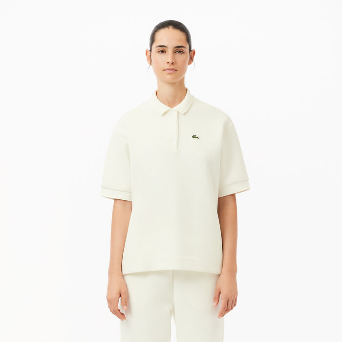 Double Sided Cotton Pique Oversized Polo Shirt - PF1660-00-70V