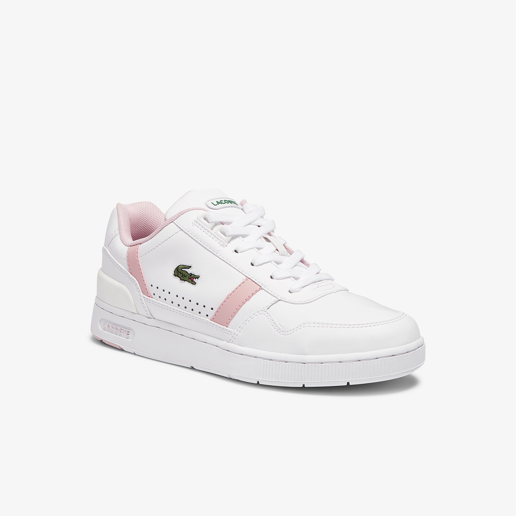 lacoste pink womens trainers