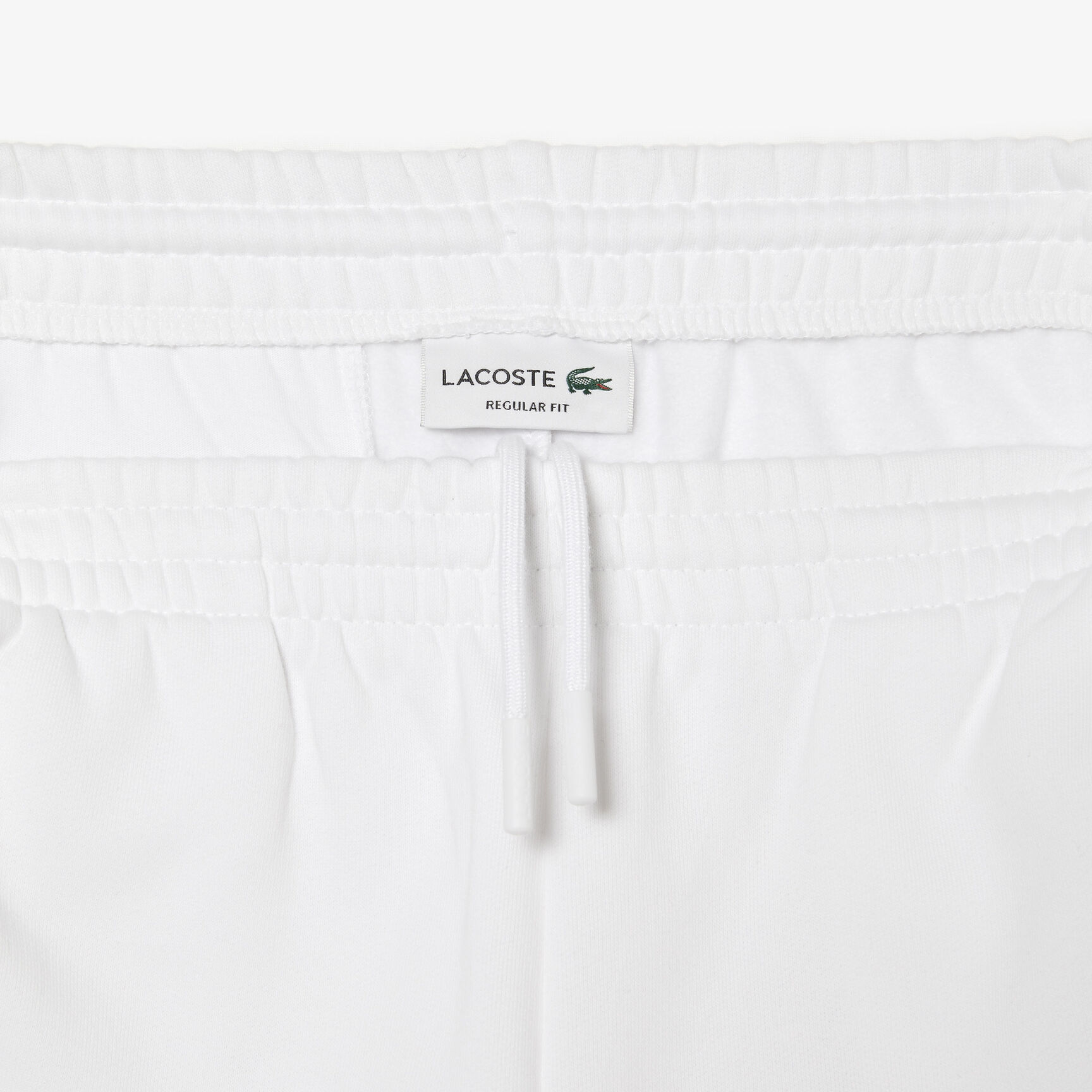 Buy Men's Lacoste Organic Brushed Cotton Fleece Jogger Shorts | Lacoste UAE