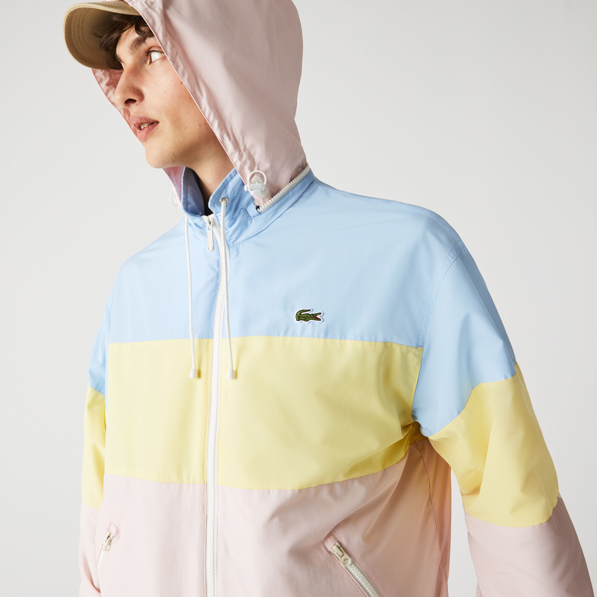 lacoste men's windbreakers