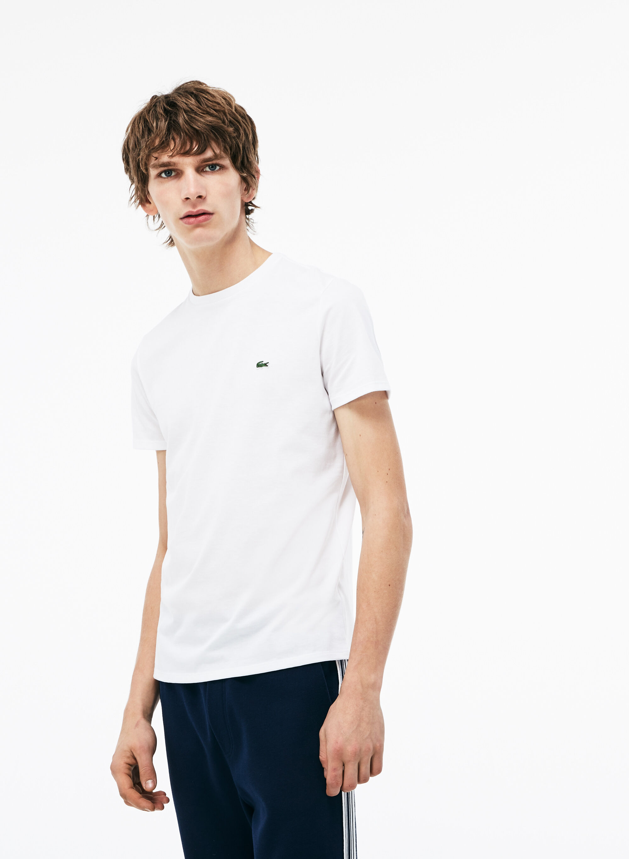 lacoste pima tee