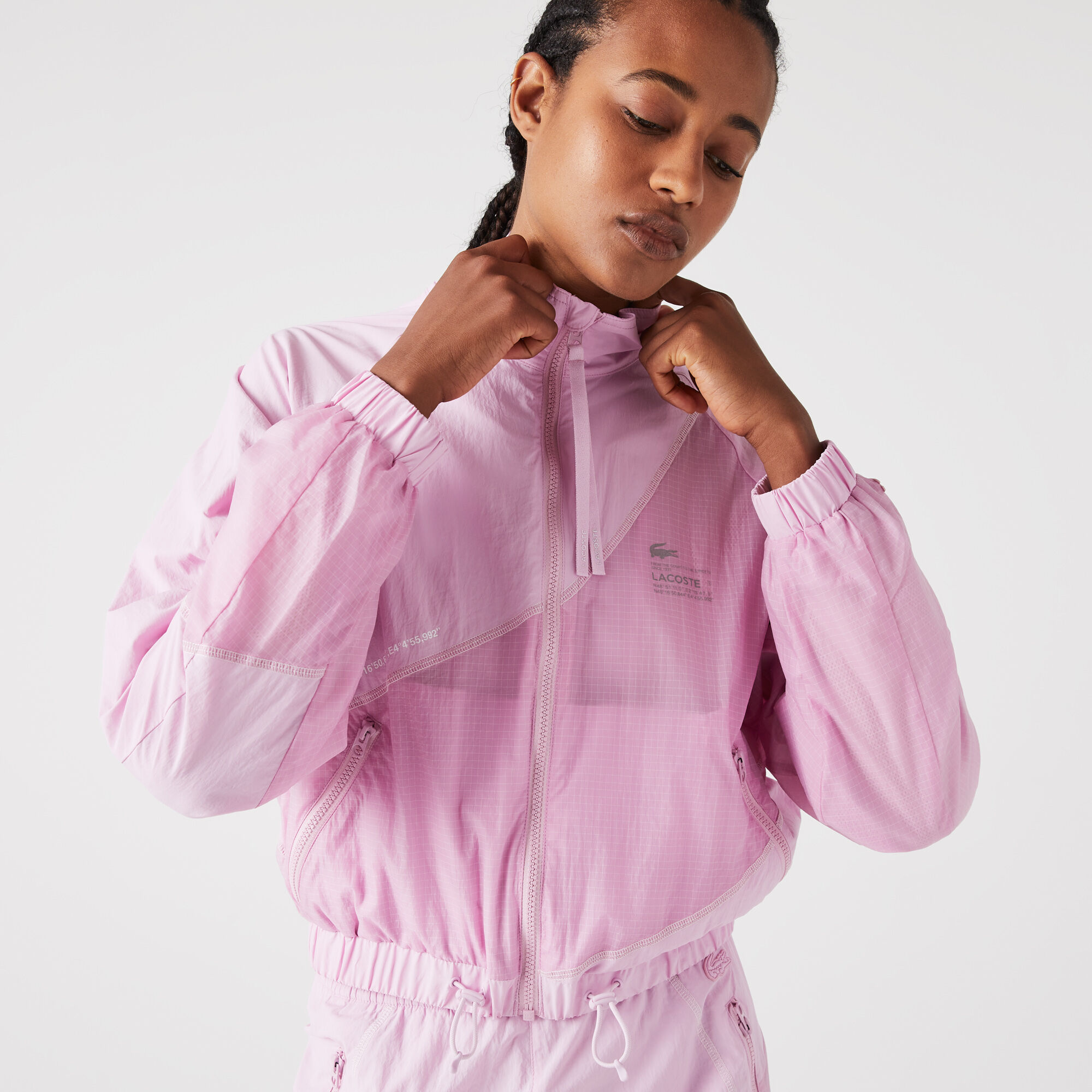 Womens lacoste 2025 sweat suit