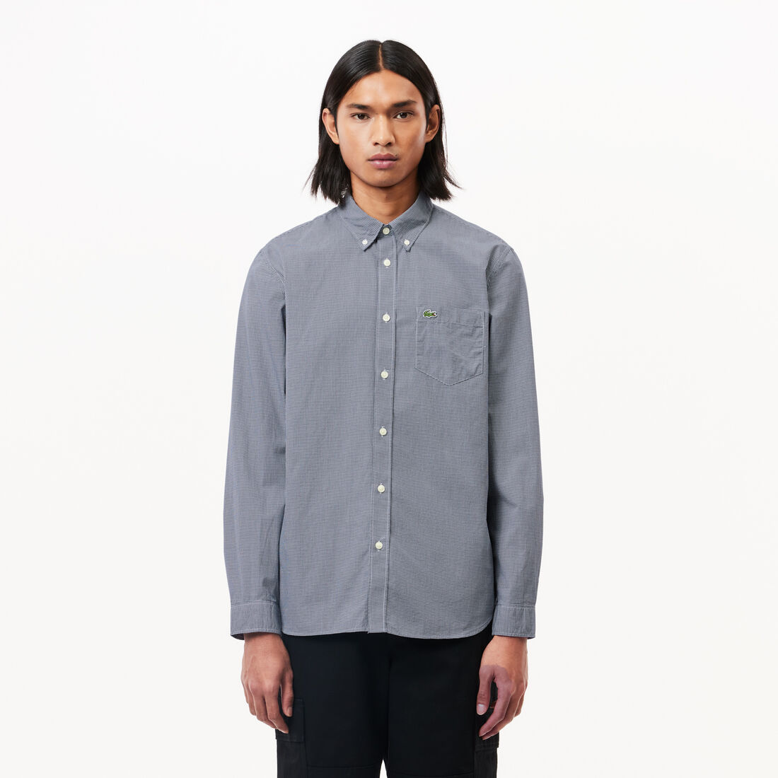 Regular Fit Gingham Poplin Shirt - CH5621-00-522