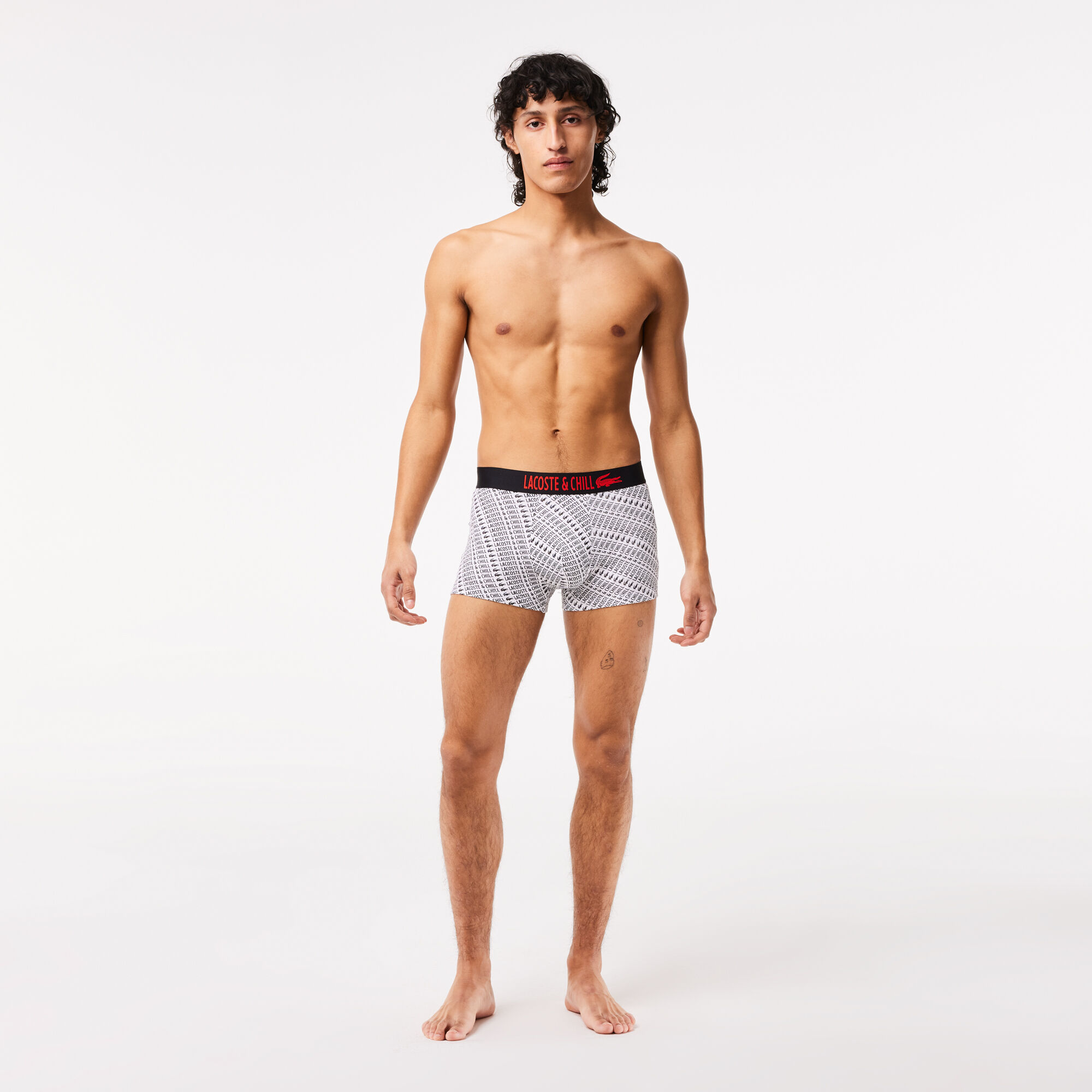 Men s Lacoste X Netflix Branded Trunks