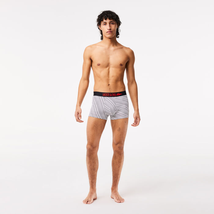 Men’s Lacoste x Netflix branded trunks