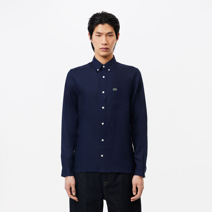 Men's Lacoste Linen Shirt - CH5692-00-166