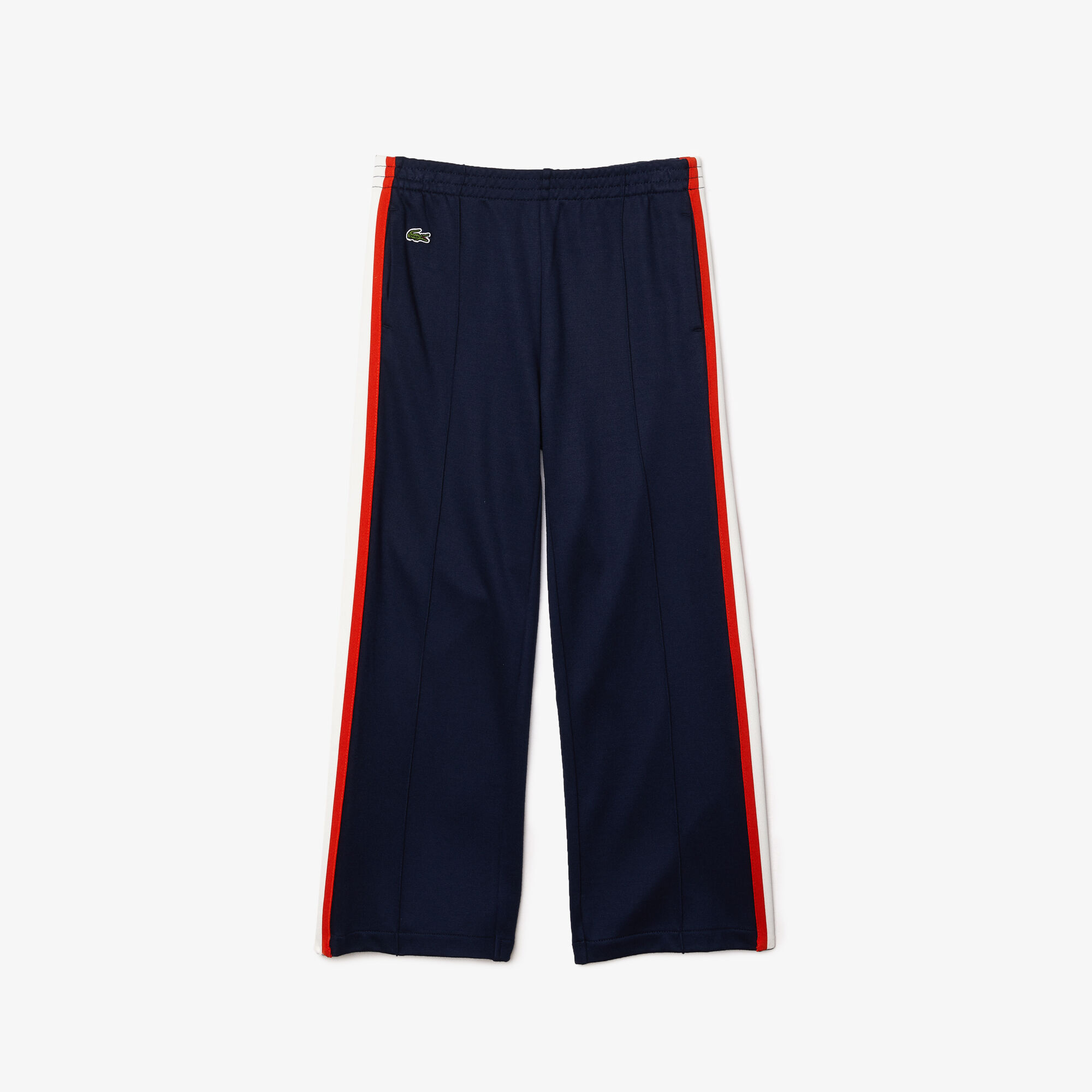 lacoste guppy track pants red