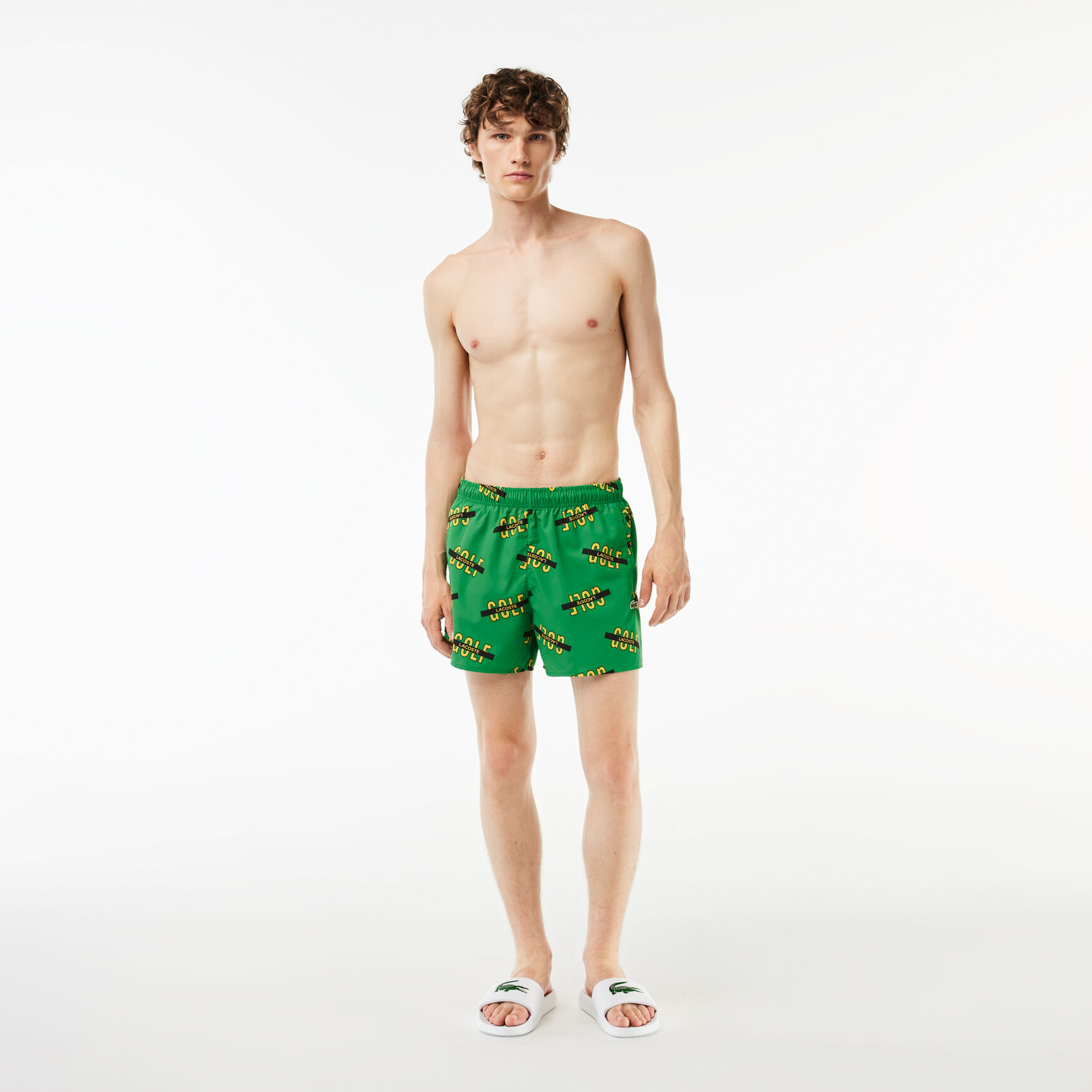 Lacoste Men's Basic 5  Lacoste men, Mens swimwear, Trunks swimwear