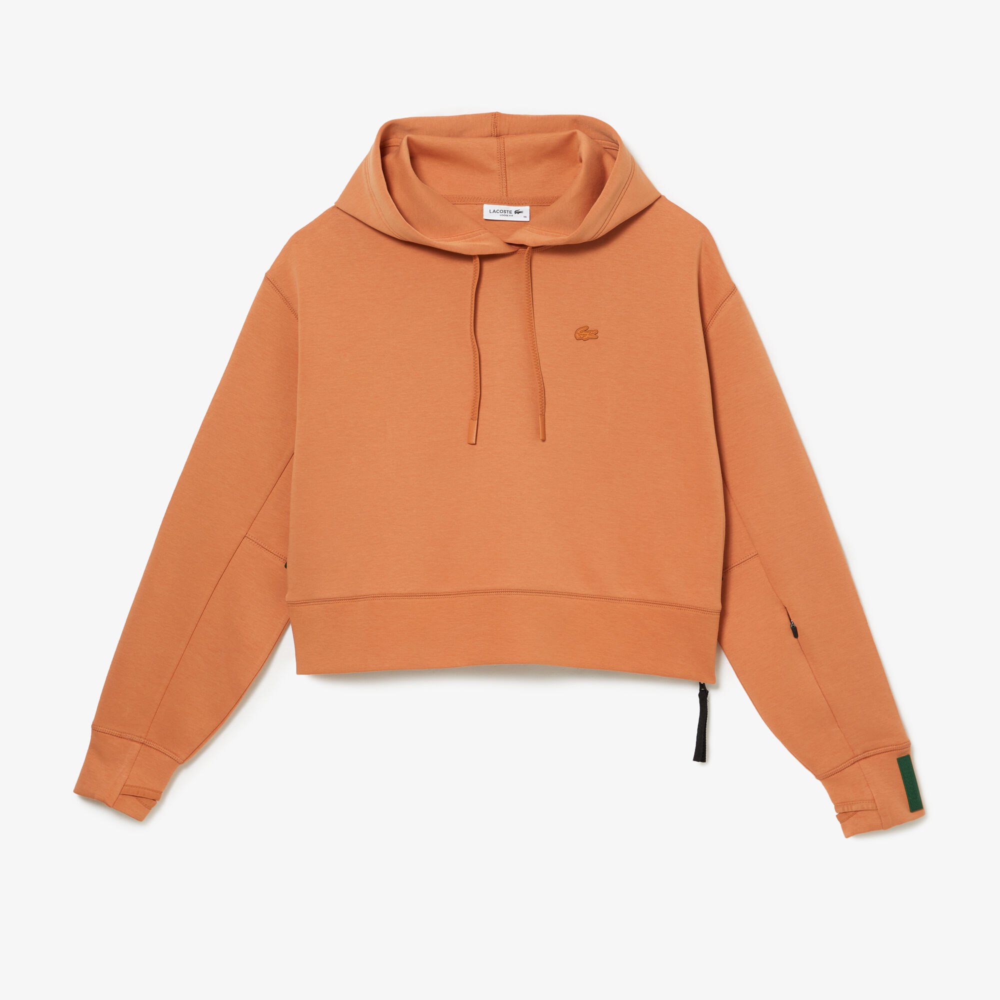 Orange discount lacoste hoodie