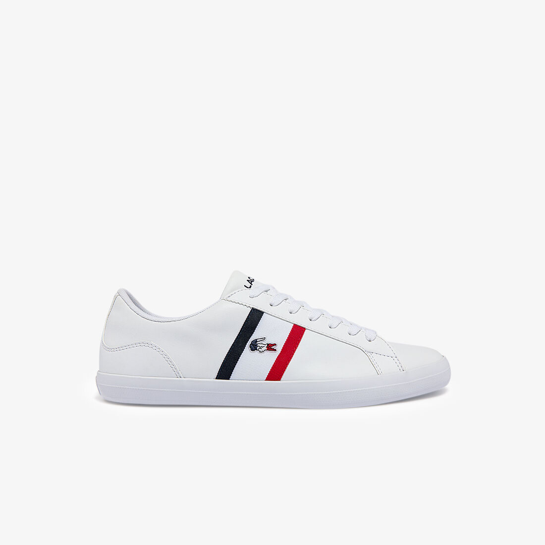 Buy Men's Lerond Tricolore Leather and Synthetic Trainers | Lacoste UAE