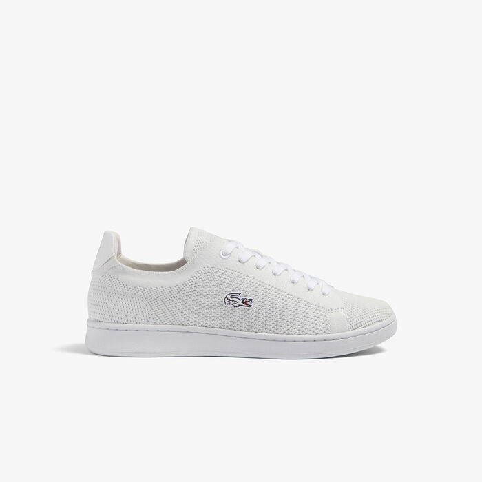 Men's Lacoste Carnaby Piquée Textile Trainers - 45SMA0080-18C