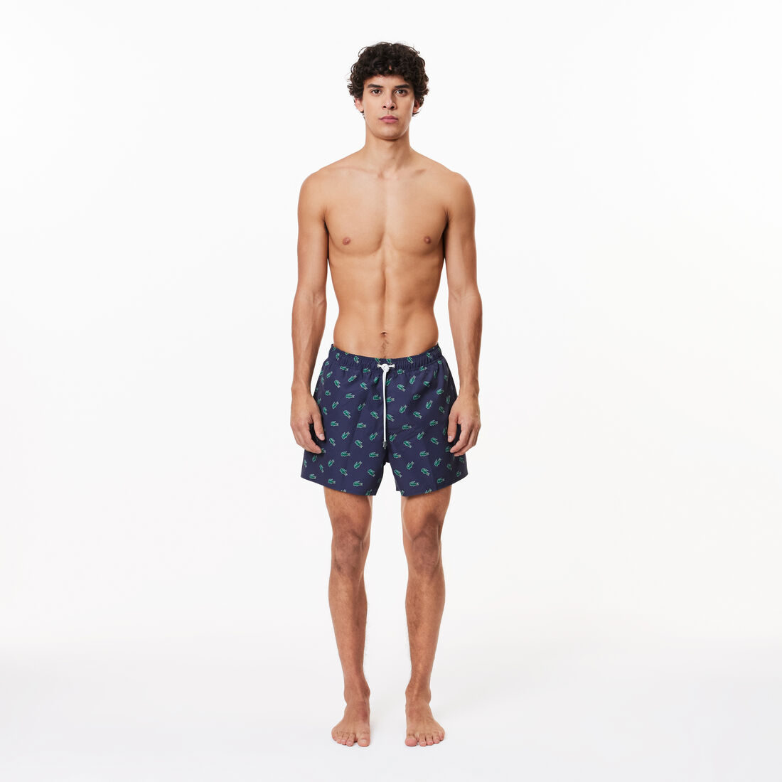 Crocodile Print Swim Trunks - MH7188-00-QRN