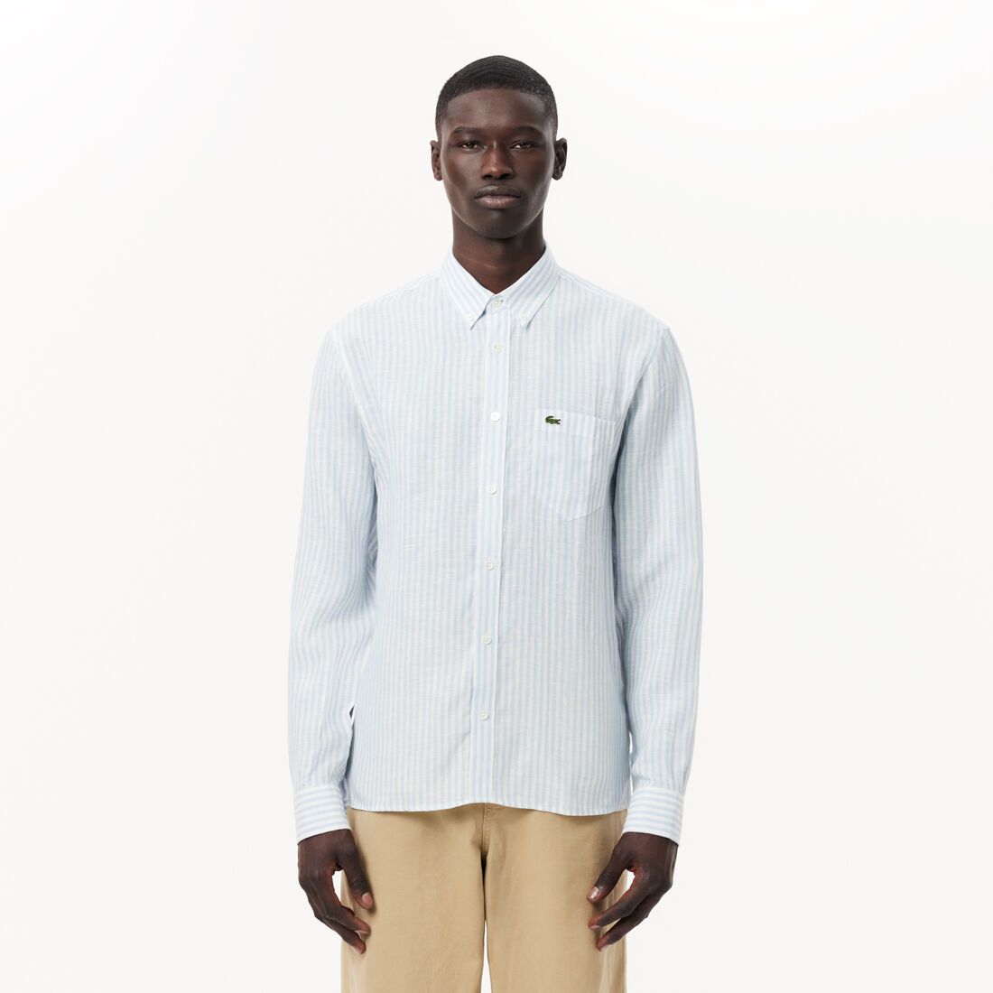 Regular Fit Linen Shirt - CH6985-00-E7B