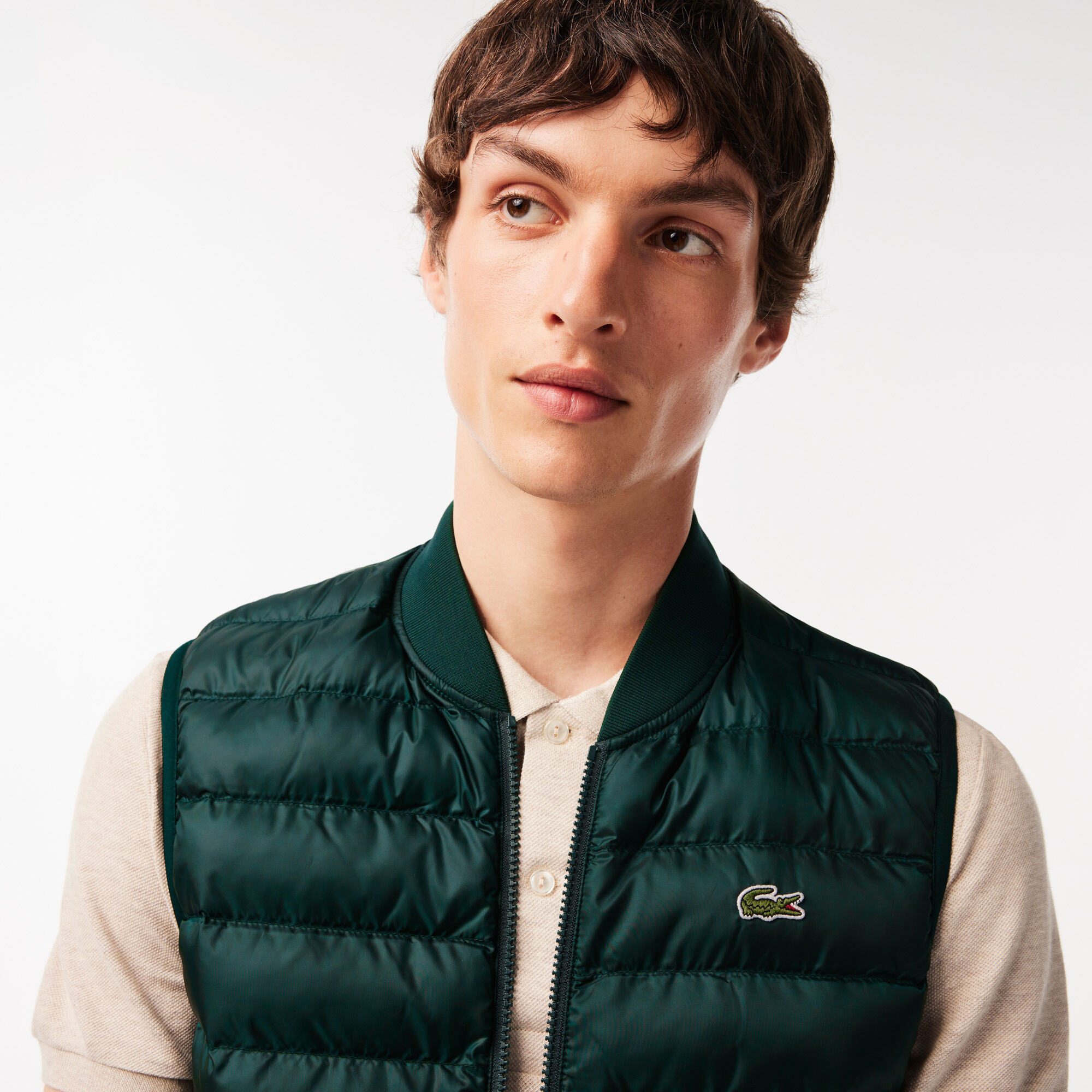 Padded discount vest jacket