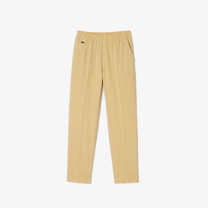 Boys' Lacoste Stretch Cotton Gabardine Chinos - HJ9701-00-IXQ