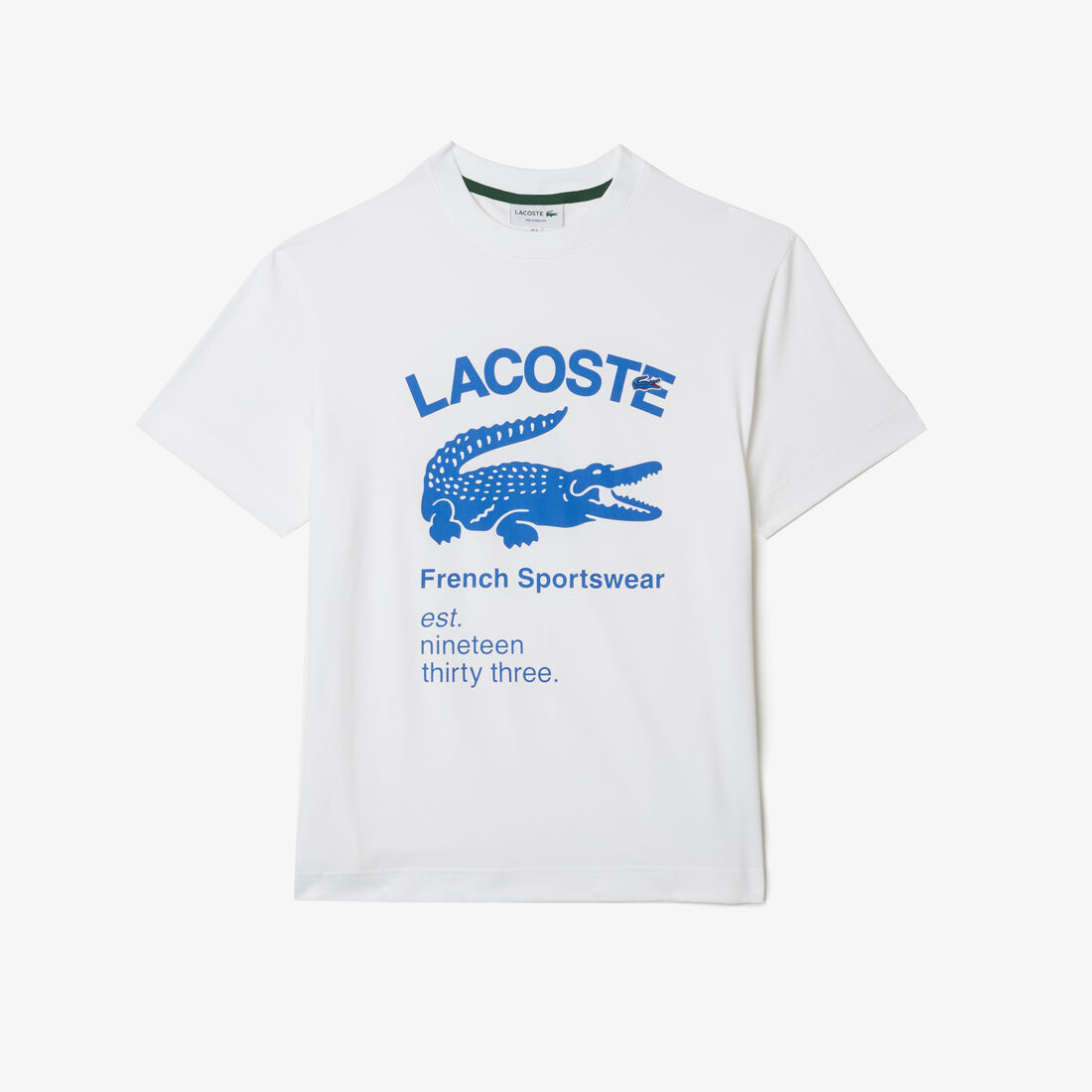 Buy Men's Lacoste Relaxed Fit Crocodile T-Shirt | Lacoste UAE