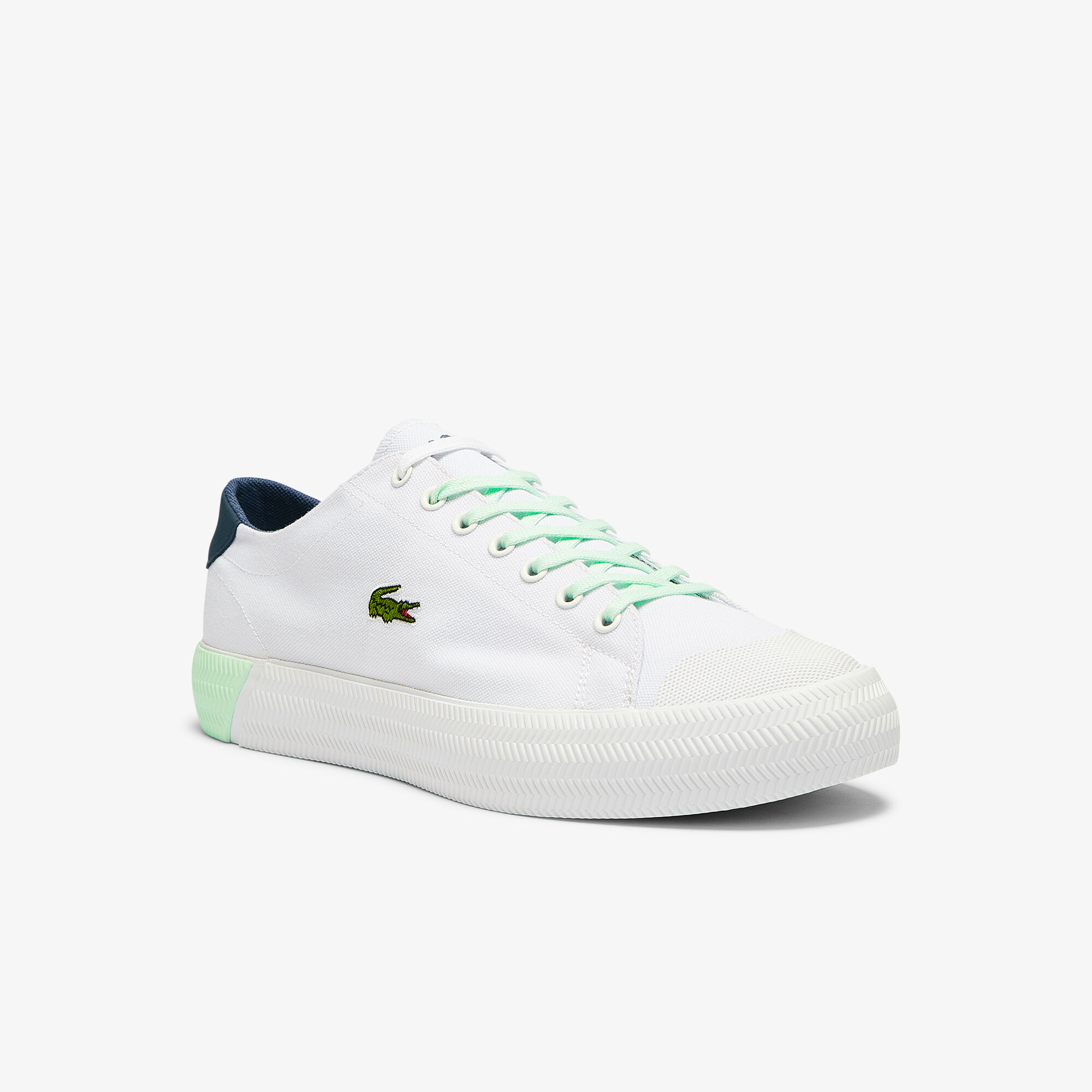 Lacoste clearance white canvas