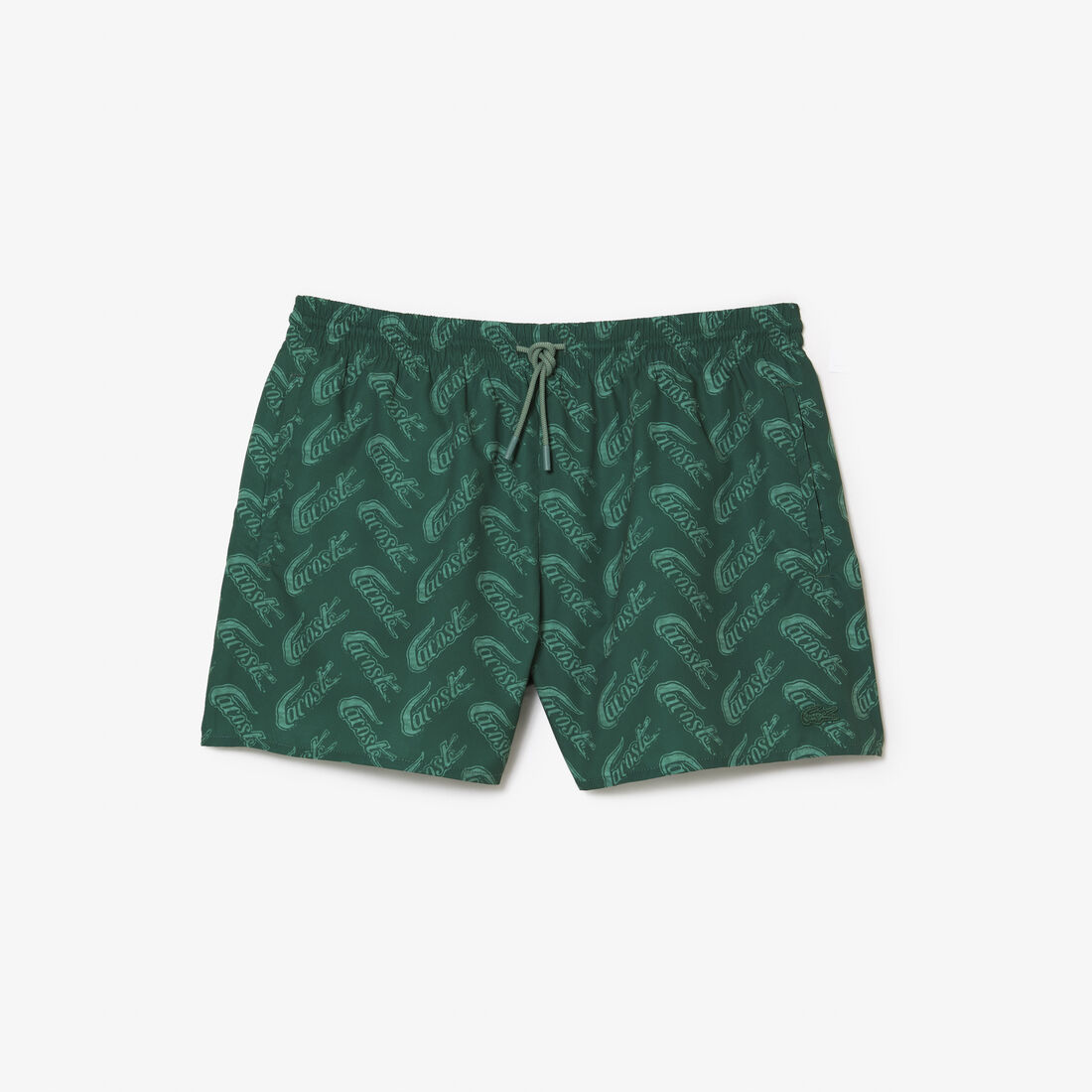 Men’s Lacoste Recycled Polyester Print Swim Trunks