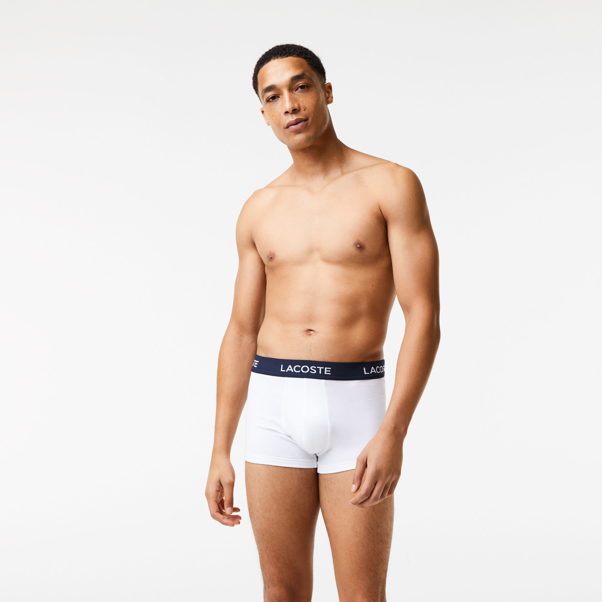 Men s 5 pack Lacoste Stretch Cotton Trunks