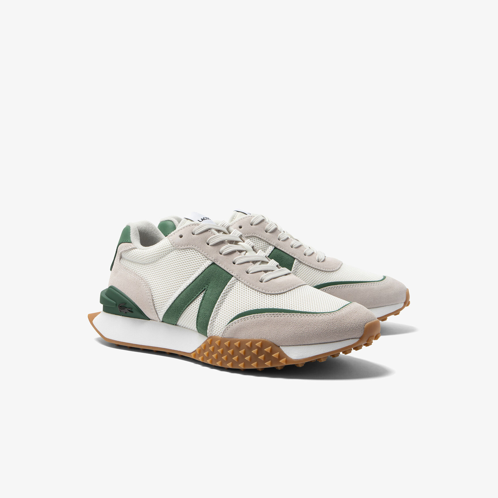 Buy Men's Lacoste L-Spin Deluxe Leather Trainers | Lacoste UAE