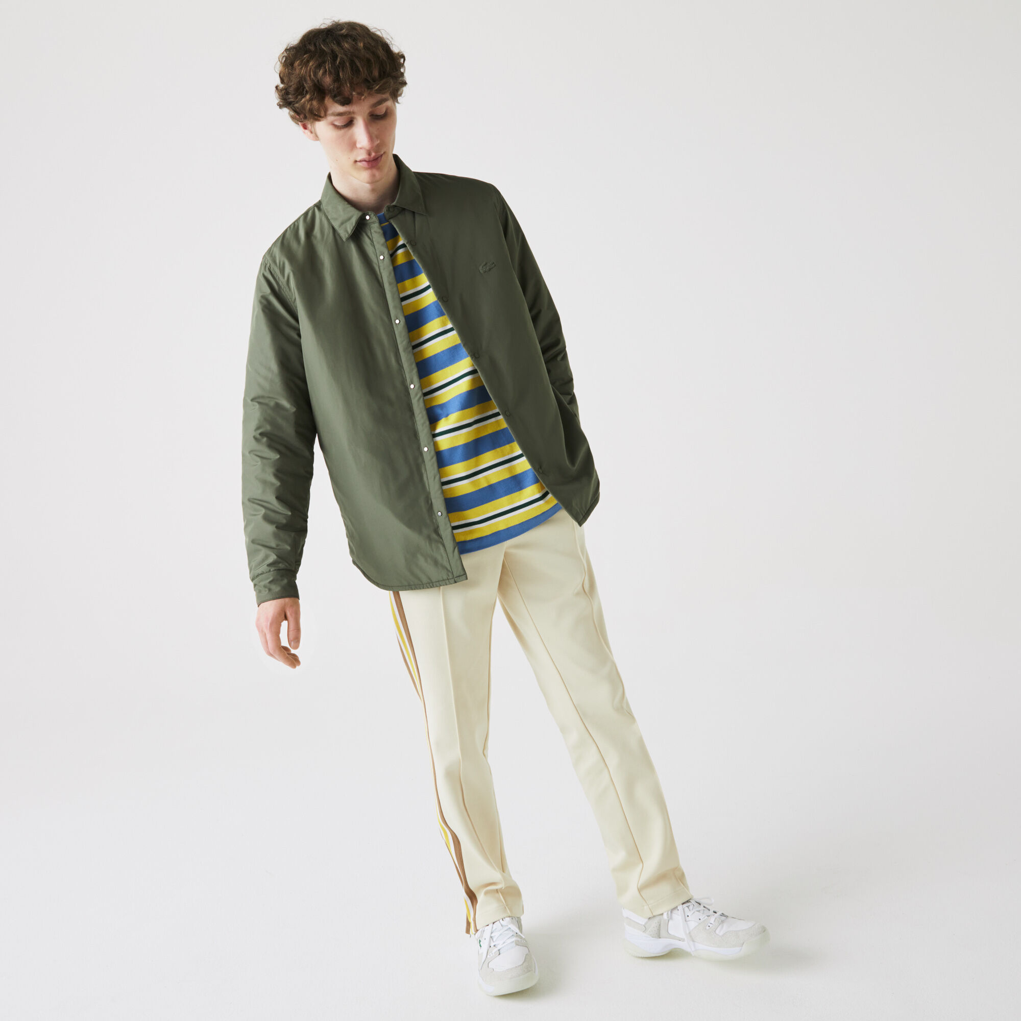 lacoste overshirt jacket