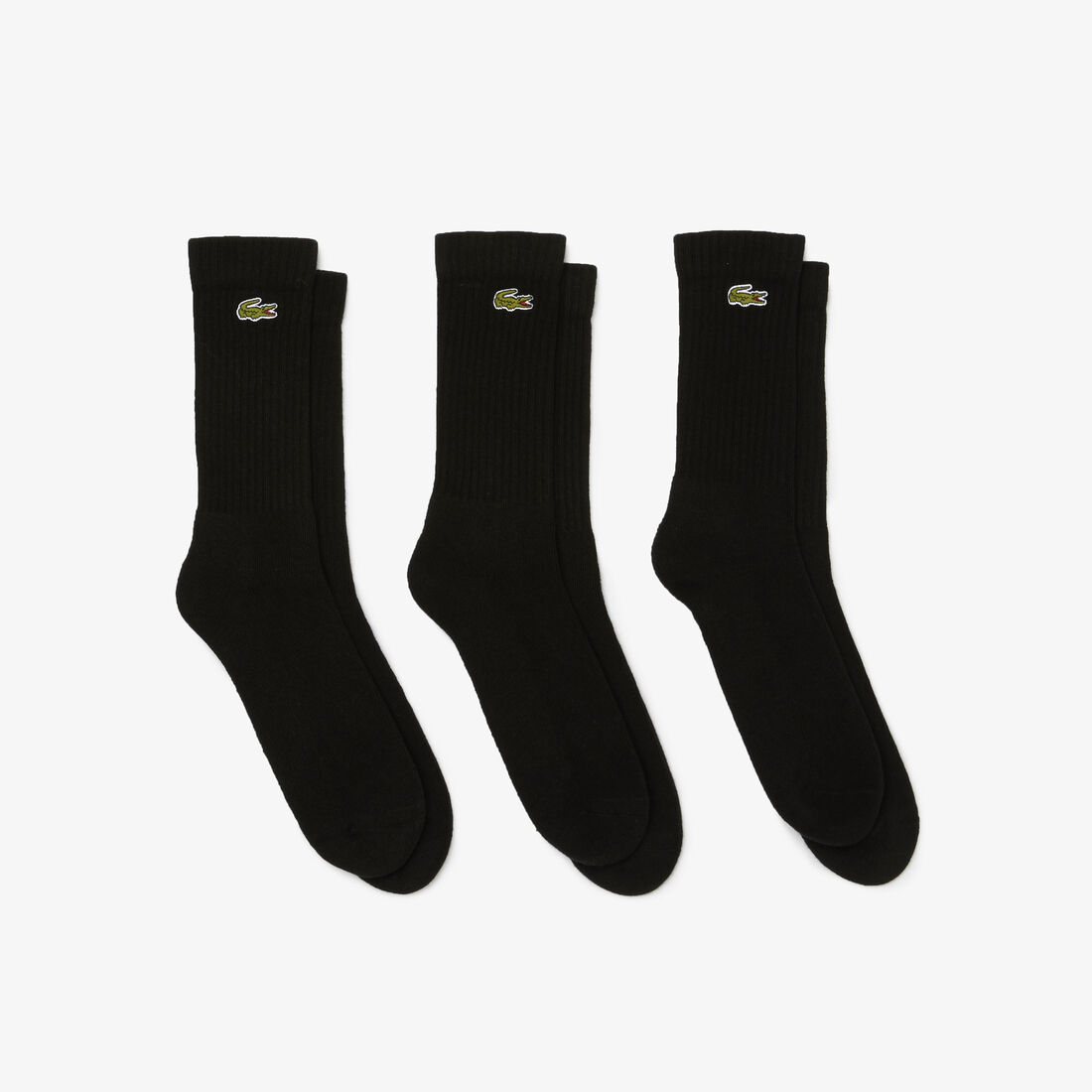 Men's Lacoste SPORT High-Cut Socks Three-Pack - RA4182-00-8VM