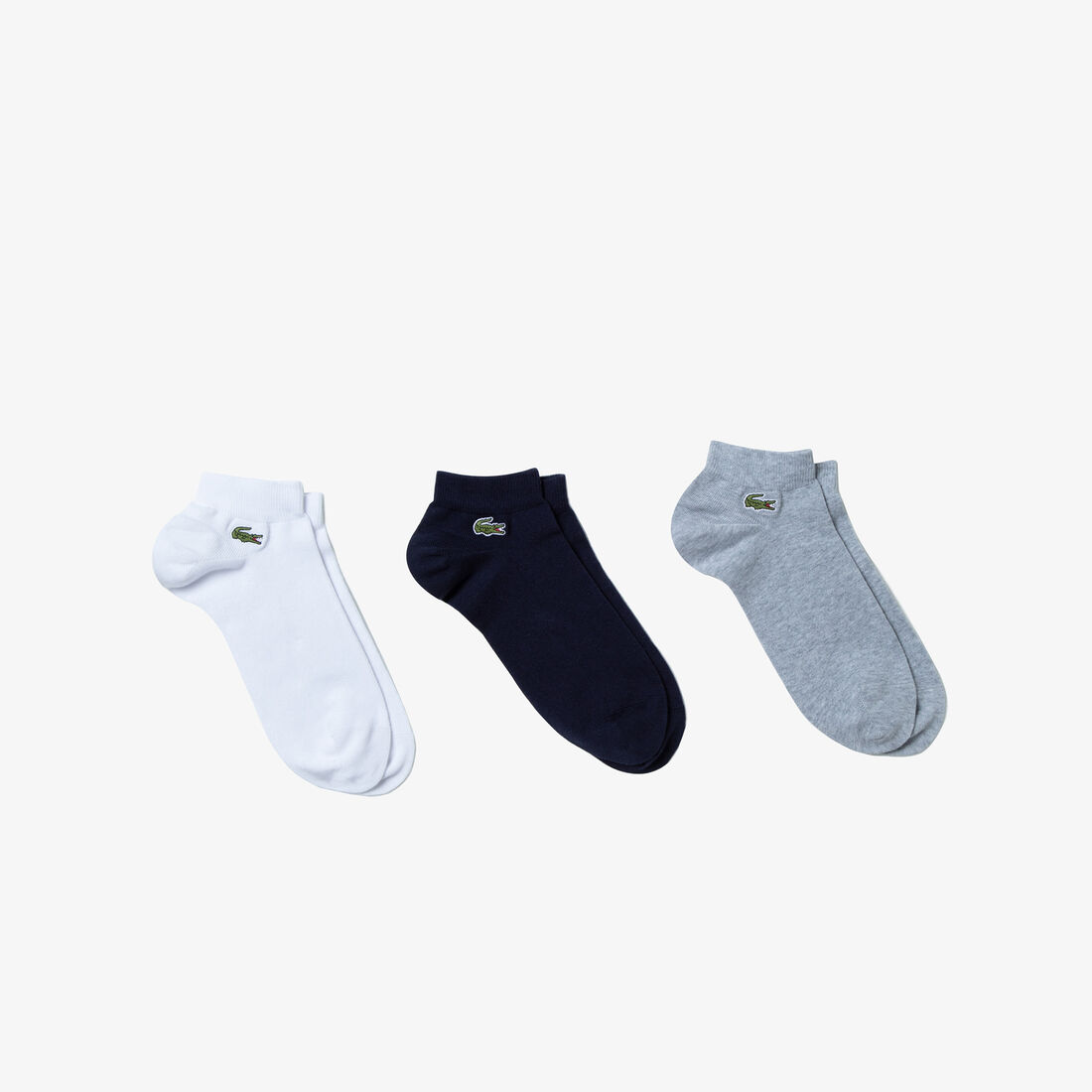 Buy Pack Of 3 Pairs Of Low Sport Socks | Lacoste UAE