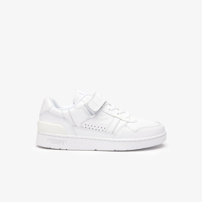 Women's T-Clip Velcro Leather Trainers - 46SFA0062-21G