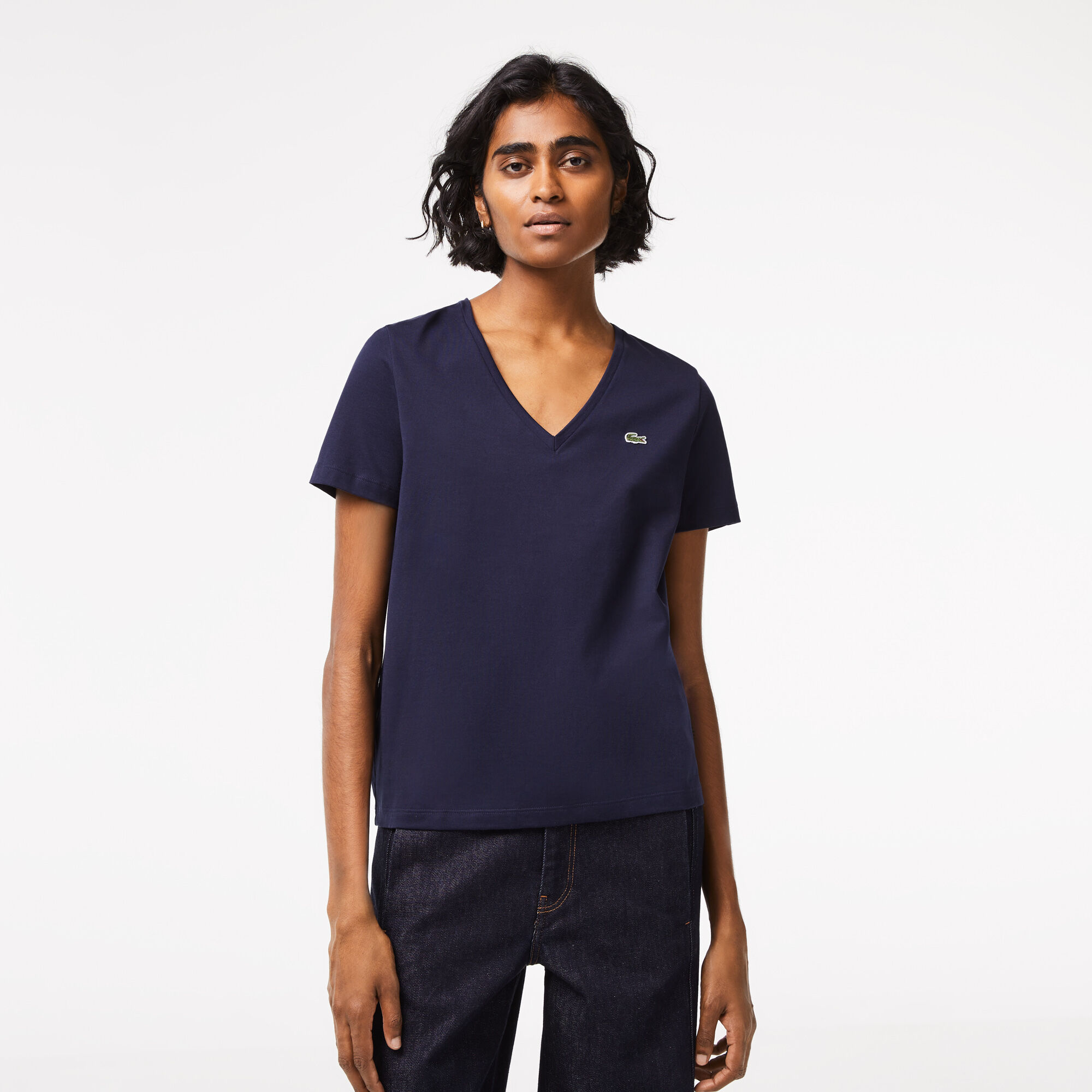 T shirt lacoste cheap femme