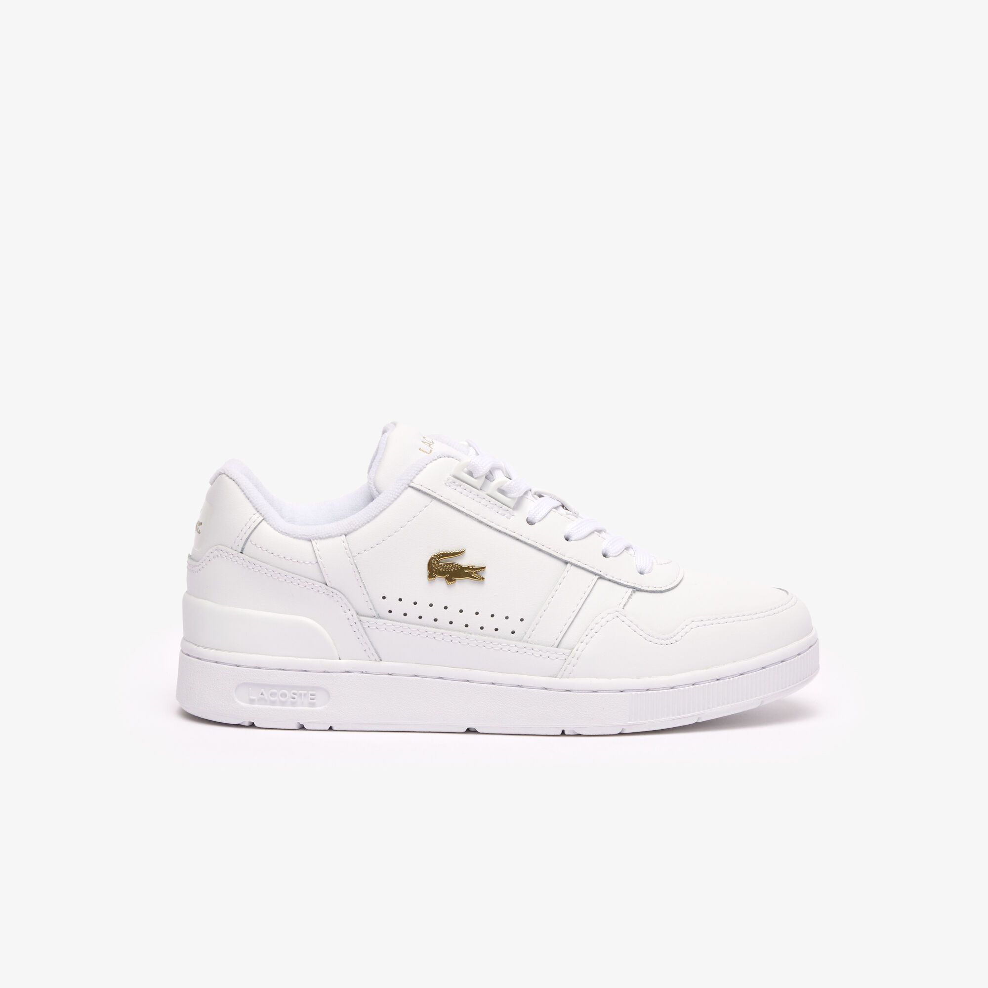 Lacoste white leather trainers clearance womens