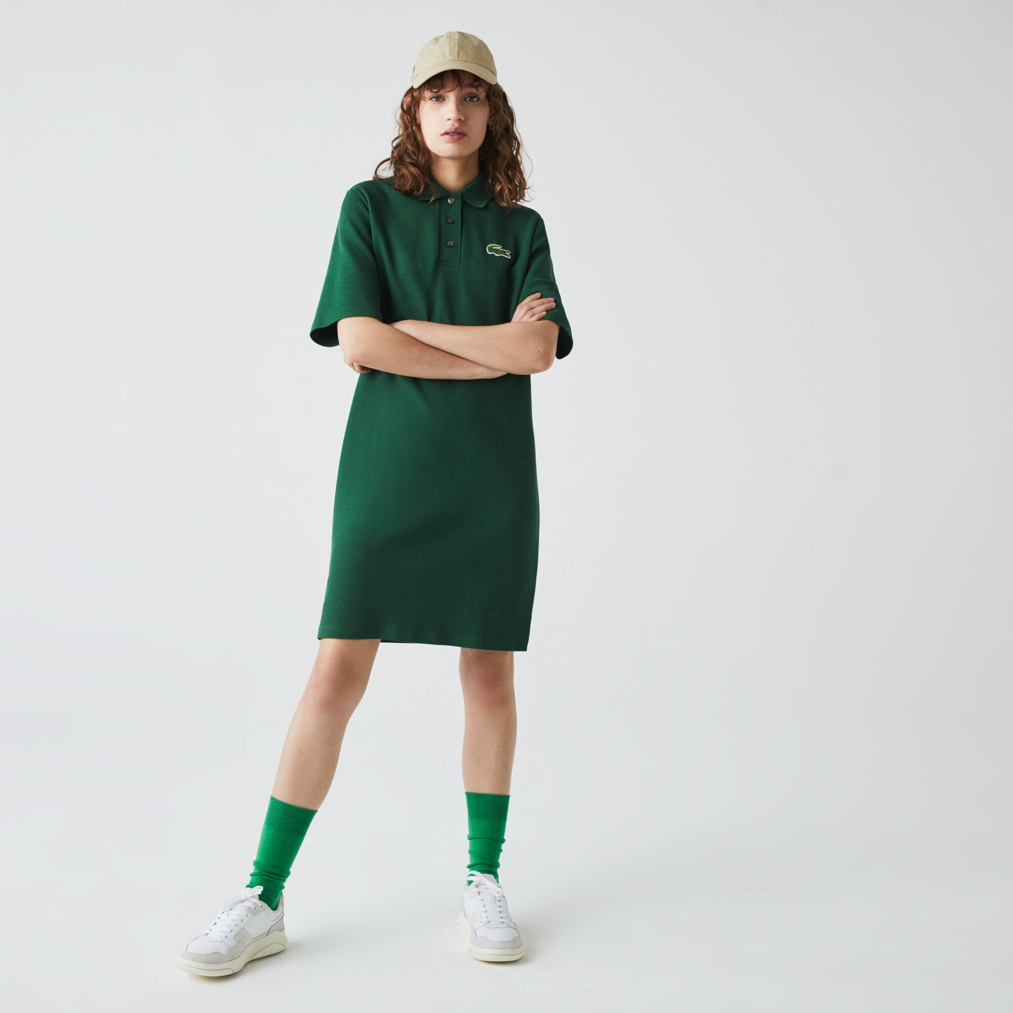 lacoste polo dress