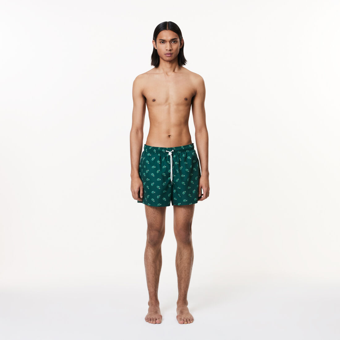 Crocodile Print Swim Trunks - MH7188-00-DCJ