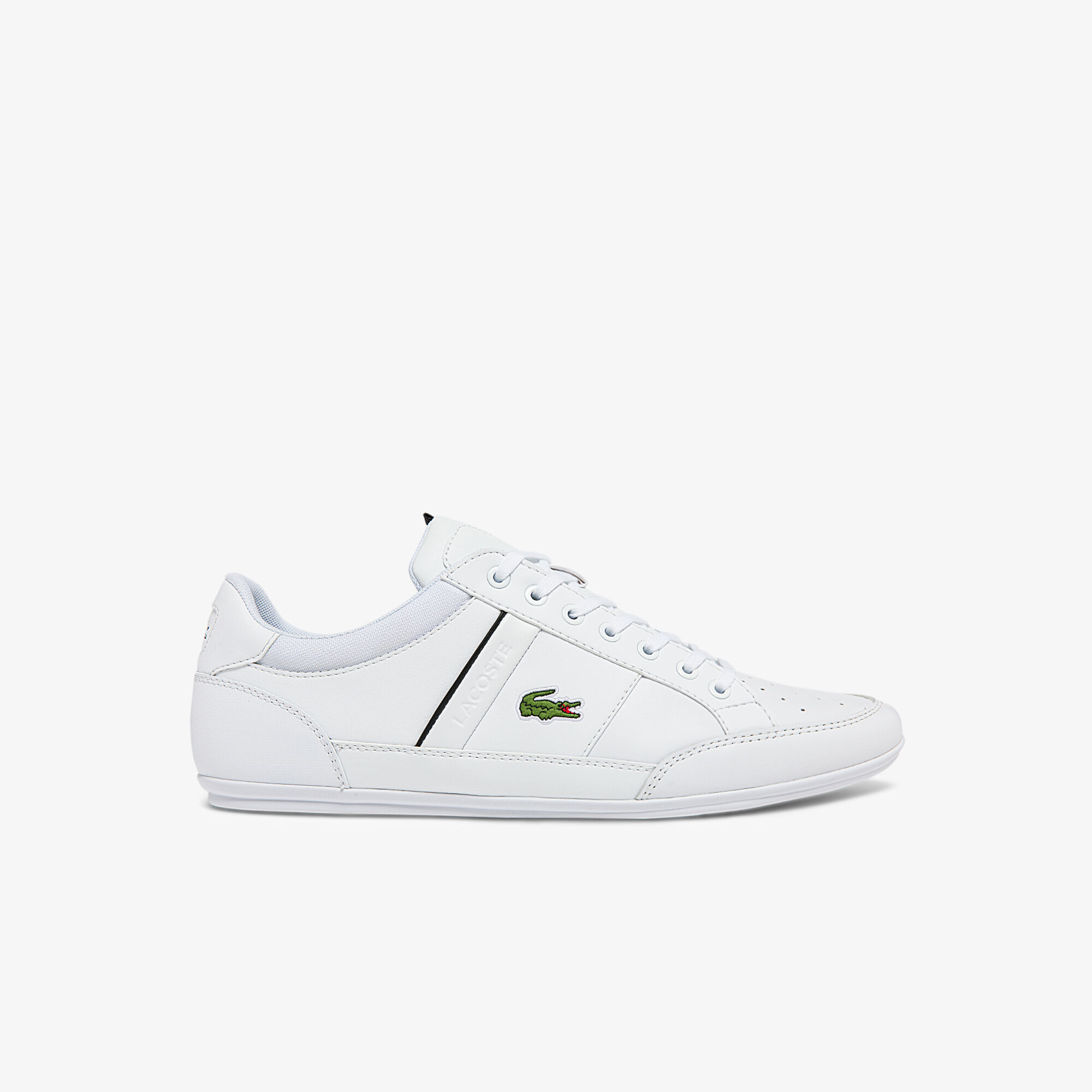 Lacoste white deals shoes