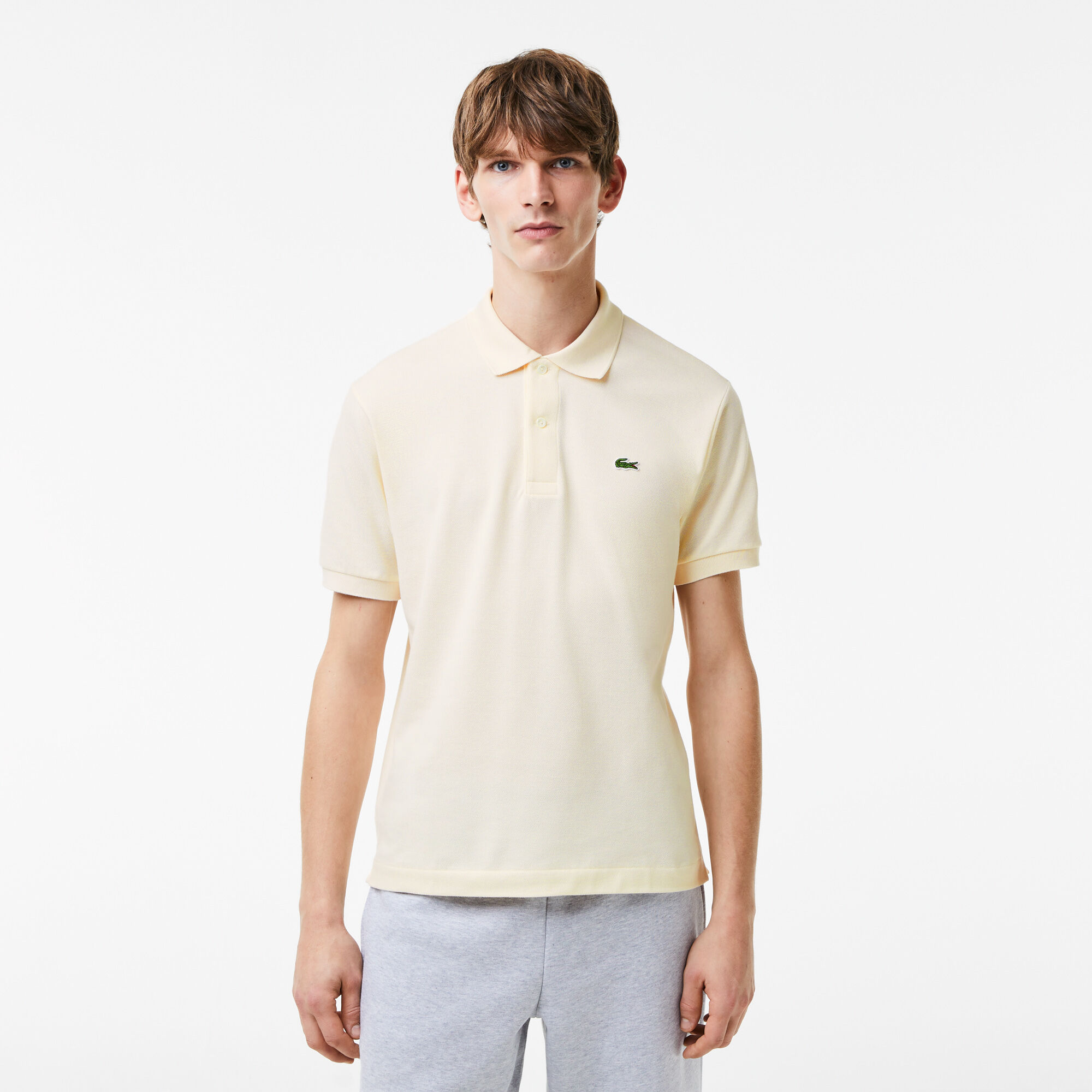 lacoste t shirt beige