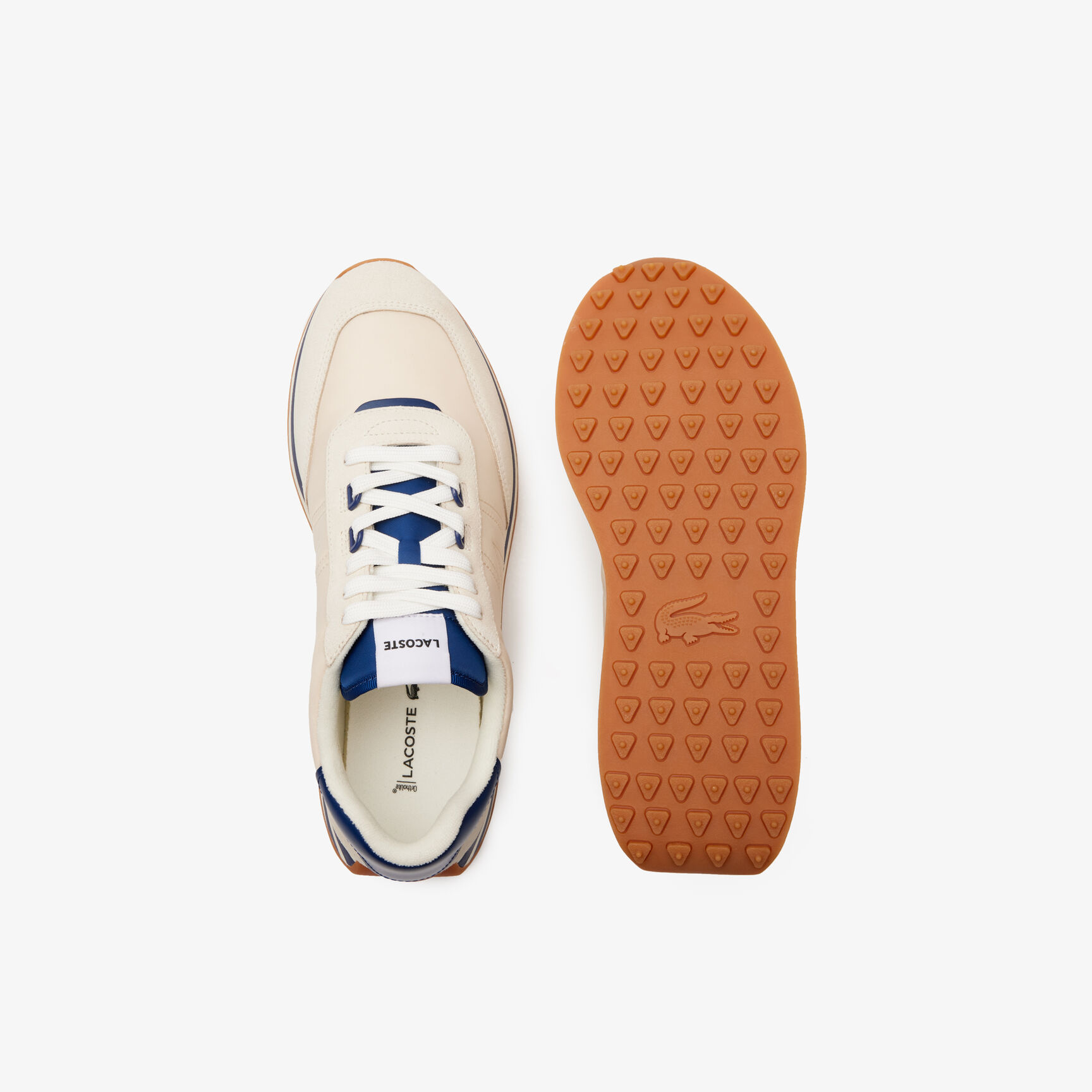 Buy Men's L-Spin Leather and Textile Trainers | Lacoste UAE