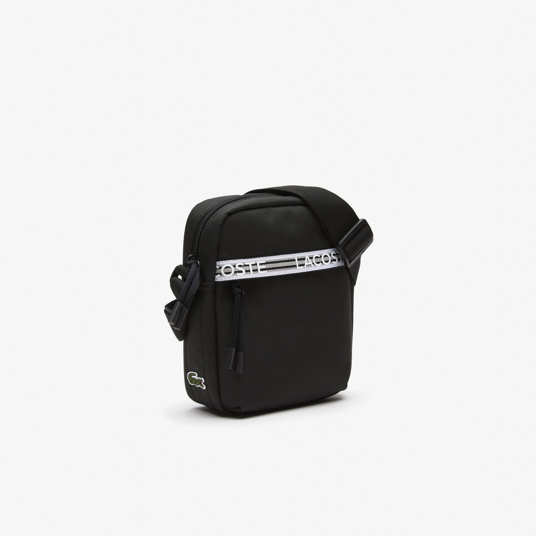 Buy Men's Lacoste Neocroc Recycled Fiber Vertical Messenger Bag ...