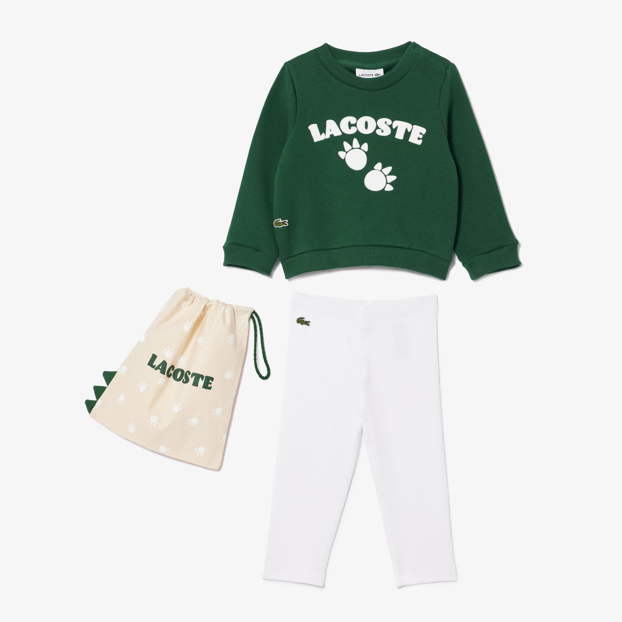 Baby boy lacoste discount tracksuit